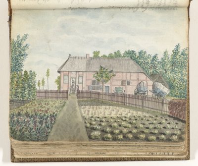 Kro eller jagthytte på Montferberg af Jan Brandes