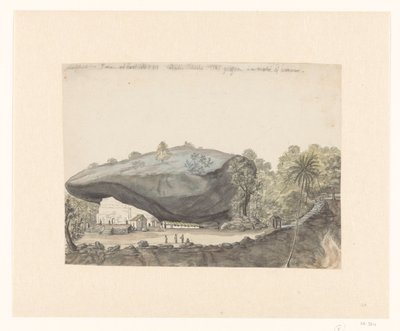Islamic Rock Sanctuary of Kuragala på Ceylon af Jan Brandes