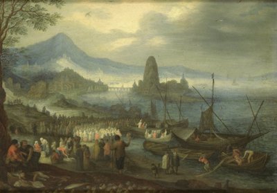 Prædikenen om Genesaret Sø af Jan Brueghel (I) (copy after)
