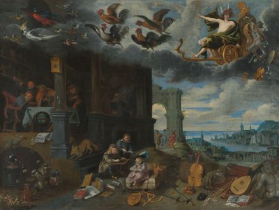 Planetens børn Merkur af Jan Brueghel (II)