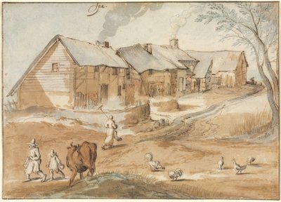 Udsigt over Spa af Jan Brueghel