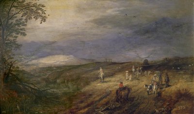 Skovvej af Jan Brueghel the Elder