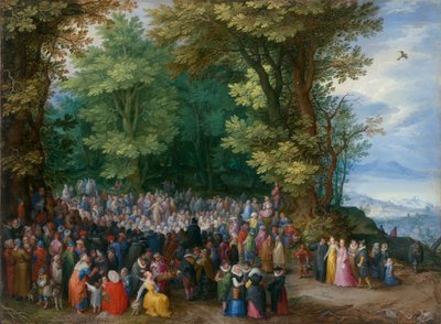 Prædikenen på bjerget af Jan Brueghel the Elder