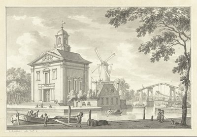 Den engelske kirke i Rotterdam af Jan Bulthuis