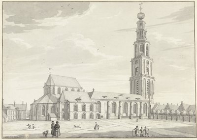 Martinikirken i Groningen af Jan Bulthuis