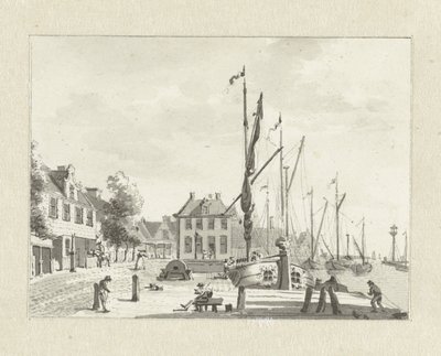 Ansigt på De Lemmer (?) af Jan Bulthuis