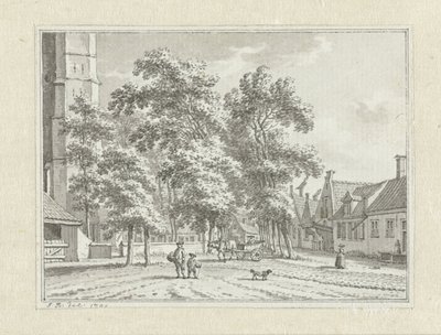 Ansigt ved Serooskerke af Jan Bulthuis