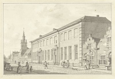 Dolhuis, Gasthuis og Oudevrouwenhuis i Rotterdam af Jan Bulthuis
