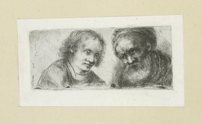 jong i gamle mand The Compleat Work of Etchings af John Chalon / Oeuvre Complette des Eaux Fortes af Jean Chalon (serietitel) af Jan Chalon