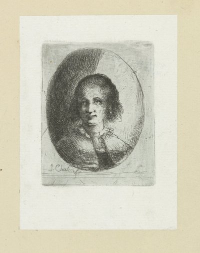 Portræt af Christina Chalon The Compleat Work of Etchings af John Chalon / Oeuvre Complette des Eaux Fortes af Jean Chalon (serietitel) af Jan Chalon