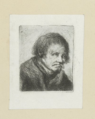 Volwassen mand sætter snor The Compleat Work of Etchings af John Chalon / Oeuvre Complette des Eaux Fortes af Jean Chalon (serietitel) af Jan Chalon