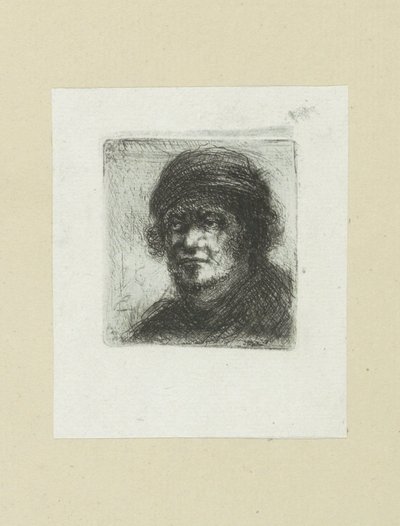 Volwassen man, naar links The Compleat Work of Etchings af John Chalon / Oeuvre Complette des Eaux Fortes af Jean Chalon (serietitel) af Jan Chalon