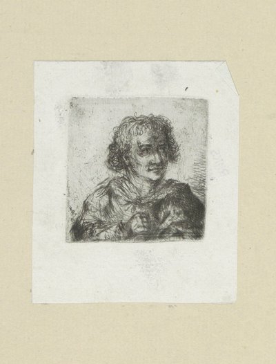Voksen mand, hans højre hånd synlig The Compleat Work of Etchings af John Chalon / Oeuvre Complette des Eaux Fortes af Jean Chalon (serietitel) af Jan Chalon