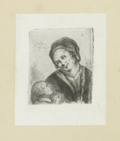 Kvinde en slags The Compleat Work of Etchings af John Chalon / Oeuvre Complette des Eaux Fortes af Jean Chalon (serietitel) af Jan Chalon