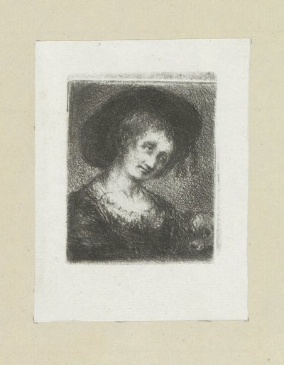 Vrouw med hond The Compleat Work of Etchings af John Chalon / Oeuvre Complette des Eaux Fortes af Jean Chalon (serietitel) af Jan Chalon