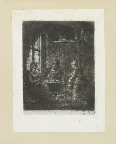 Woonkamer sætter par The Compleat Work of Etchings af John Chalon / Oeuvre Complette des Eaux Fortes af Jean Chalon (serietitel) af Jan Chalon