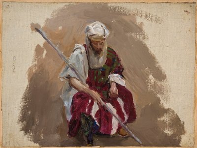 Marino - Portræt i afrikansk dragt af Jan Ciągliński