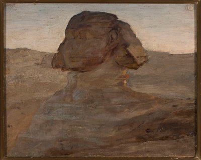 Sfinksen om aftenen. Fra en rejse til Egypten af Jan Ciągliński