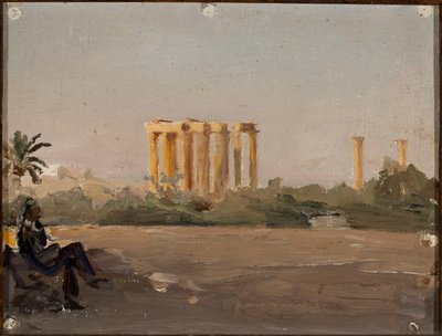 Jupitertemplet i Athen. Fra en rejse til Grækenland af Jan Ciągliński