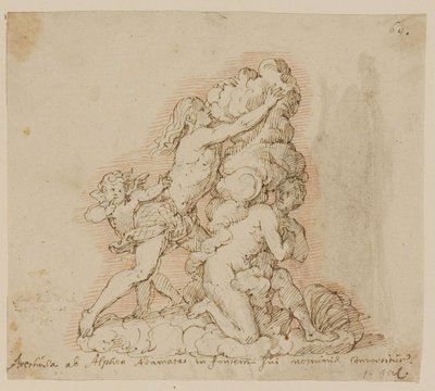 Alfæus og Arethusa af Jan Claudius de Cock