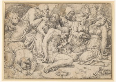 Kristi klagesang De Bewening af Jan Cornelisz Vermeyen
