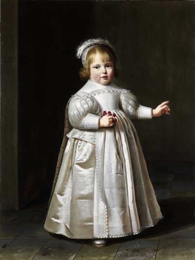 Portræt af Willem van der Muelen af Jan Cornelisz. van Loenen