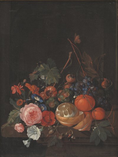 Blomster og Frugt af Jan Davidsz de Heem