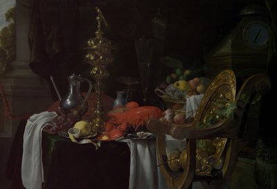 Still Life: A Banqueting Scene, sandsynligvis ca. 1640-41. af Jan Davidsz de Heem