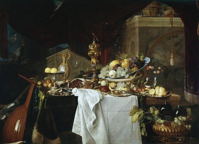 Stilleben (olie på lærred af Jan Davidsz de Heem