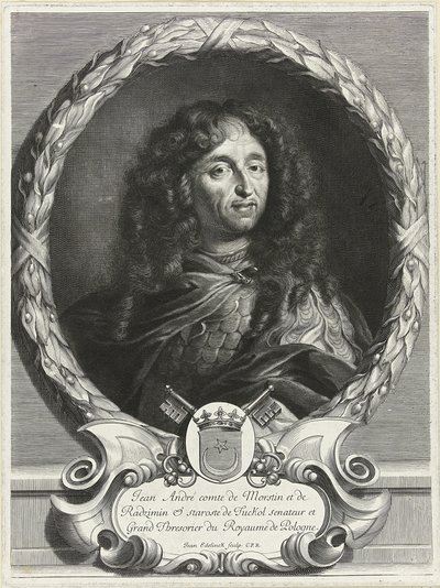 Portræt af digteren Jan Andrzej Morsztyn 1621-1693, 1670