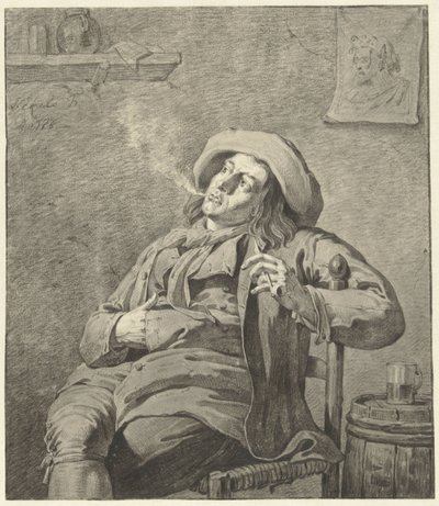 rygende mand af Jan Ekels (II)