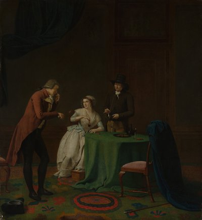 Conversation Piece The Sense of Smell, sandsynligvis 1791. af Jan Ekels the Younger