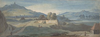 Landskab, n.d.. af Jan Frans van Bloemen