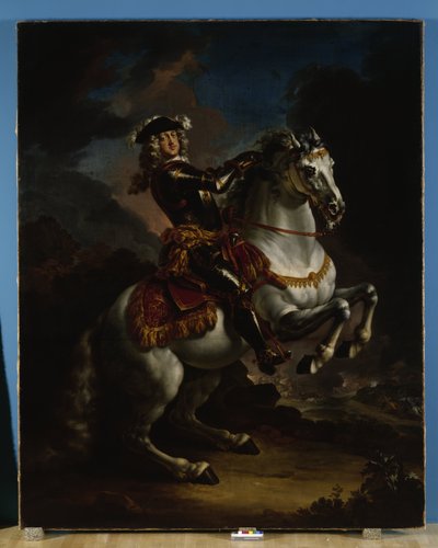 Kurfyrst Johann Wilhelm von Pfalz-Neuburg til Hest af Jan Frans van Douven