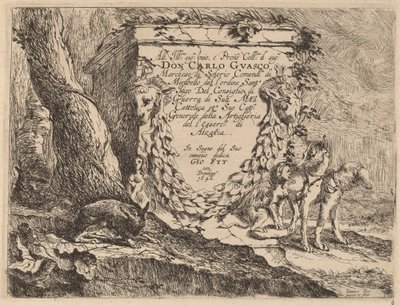 Titelside: Piedestal og et par hunde af Jan Fyt