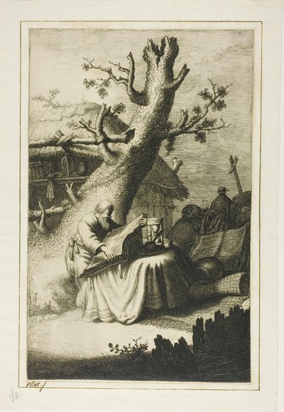Sankt Jerome af Jan Georg van Vliet