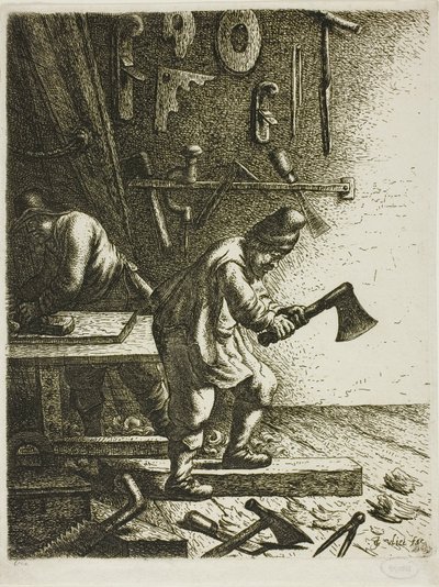 Tømreren af Jan Georg van Vliet