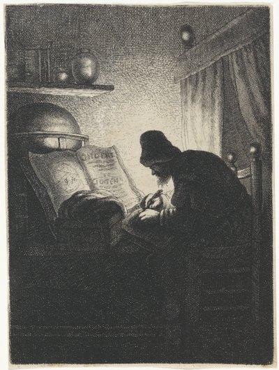 Matematiker af Jan Gillisz. van Vliet