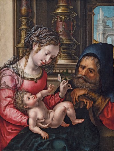 Den hellige familie af Jan Gossaert