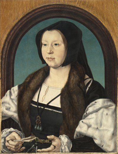 Portræt af Anna de Berghes, c.1526-30 af Jan Gossaert