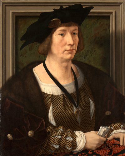 Portræt af Henrik III af Nassau-Breda 1483-1538 af Jan Gossaert