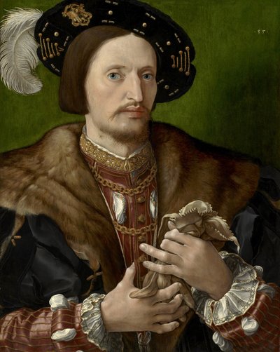 Portræt af en gentleman, ca. 1530 af Jan Gossaert