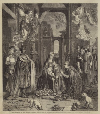 Kongernes Tilbedelse af Jan Gossaert