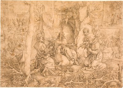 Legenden om St Giles af Jan Gossaert