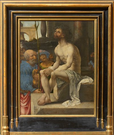 The Mocking of Christ, 1527. af Jan Gossaert