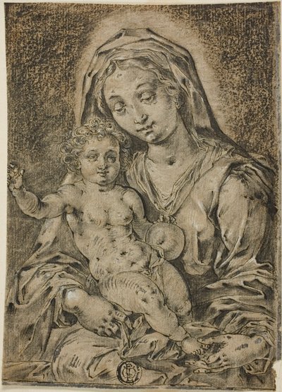 Madonna og barn af Jan Gossart