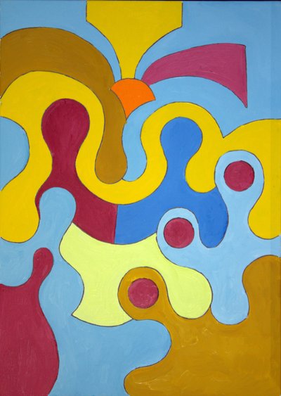 Nativity Scene, 2009 (olie på lærred) af Jan Groneberg