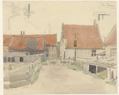 Huse i Vinkenbuurt, Amsterdam af Jan H.L. Hanau