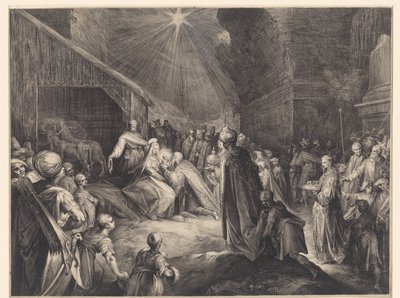 Tilbedelse af kongerne af Jan Harmensz. Muller
