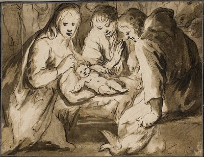 Hyrdernes tilbedelse af Jan Harmensz. Muller